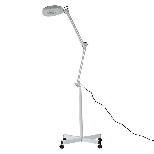 HYGRAD® Floor Standing LED Magnifying Lamp for Dental Clinic Beauty Parlour Medical