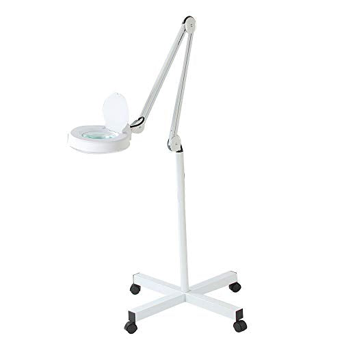 HYGRAD® Floor Standing LED Magnifying Lamp for Dental Clinic Beauty Parlour Medical