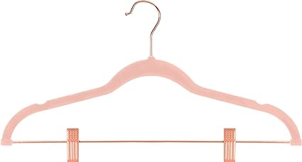 Pack of 12 Velvet Trousers Hangers Velvet Coat Hangers With Clips Velvet Hangers With Clips Wardrobe Clip Hangers Space Saving Hangers