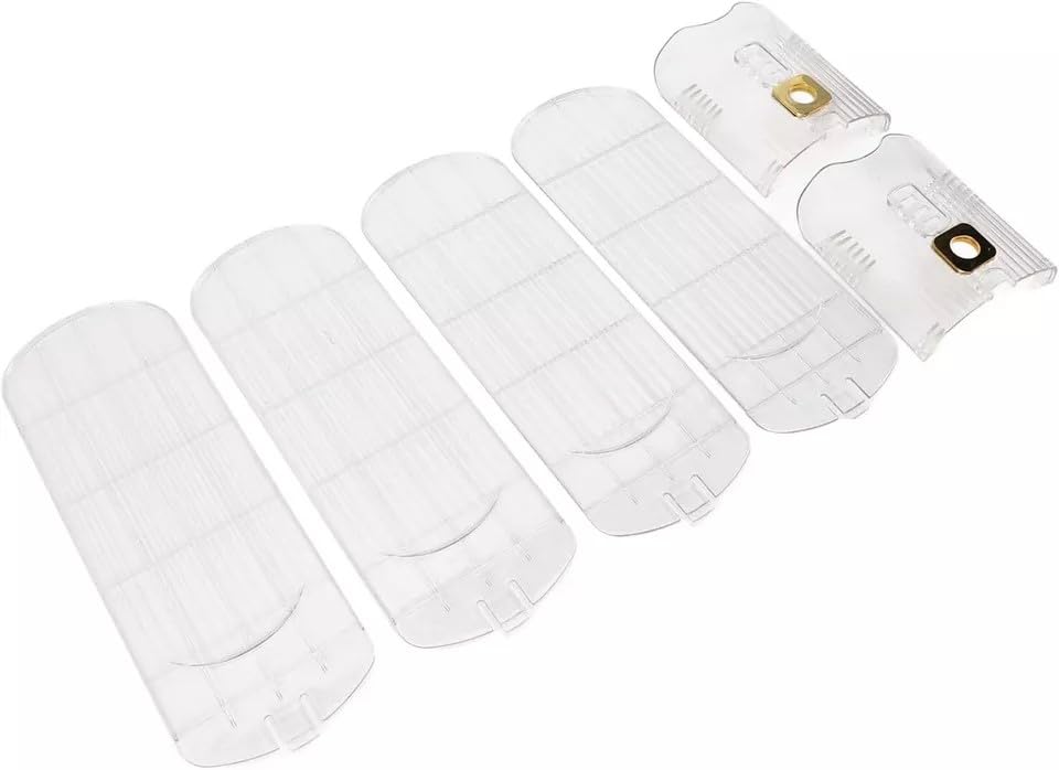 Pack of 12 Pcs Acrylic Shoe Slot Organiser Storage with Size 25.4x9.5x7cm- Adjustable 3-Level Height - Non-Slip Space Saver Shoe Storage Organiser- Shoe Stacker for All Shoe Styles