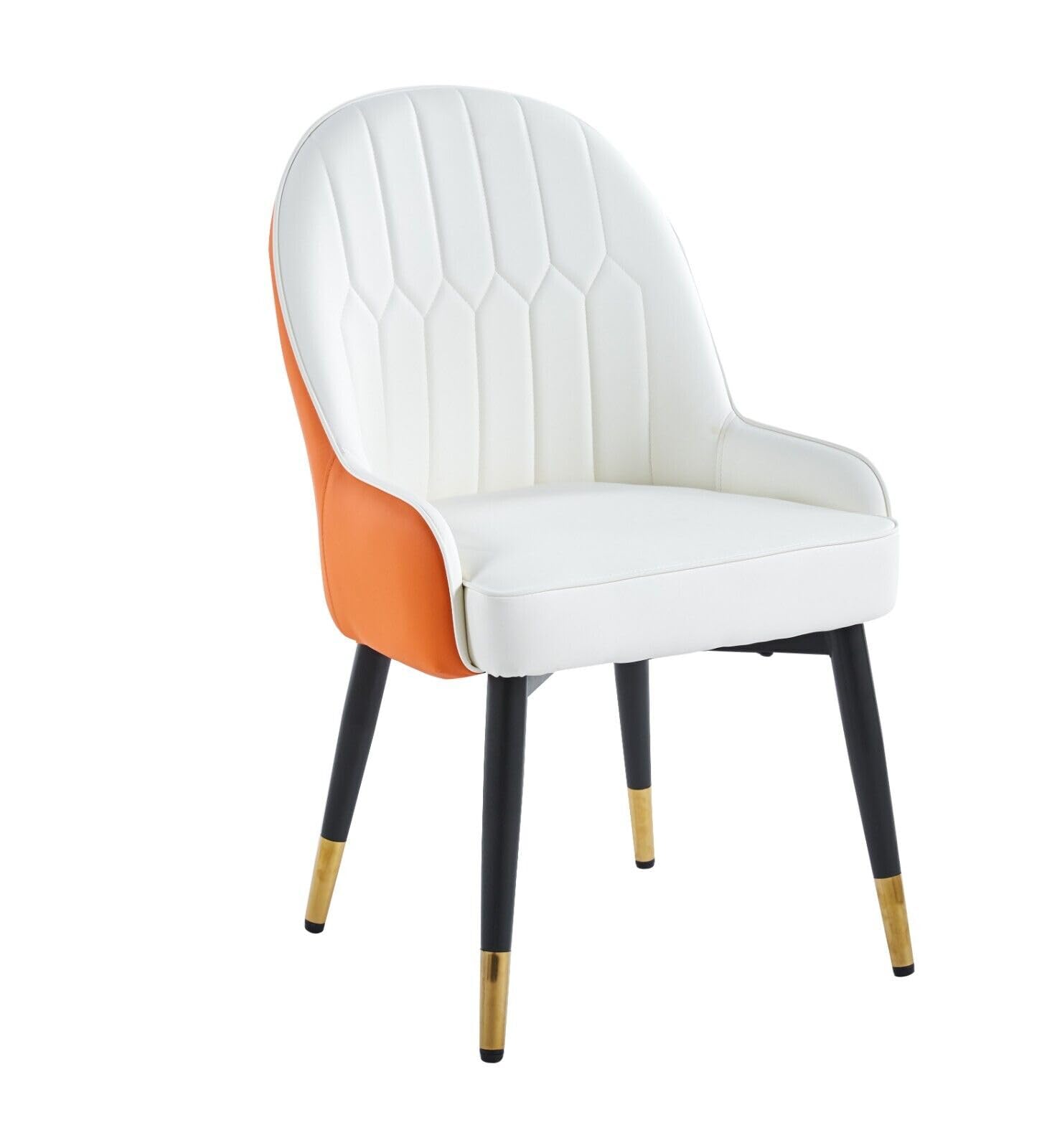HYGRAD Modern Leather Dining Chairs PU Leather Padded Dining Chairs Set Of 2 Multi Coloured Ergonomic Soft Leather Chairs Office Home Restaurant