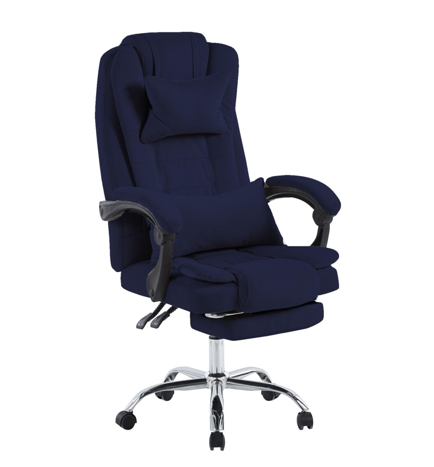 HYGRAD® Velvet Padded Office Chair Reclining Adjustable Swivel Home Office Work Chair Desk Chair Foot Rest Gaming Chair Velvet