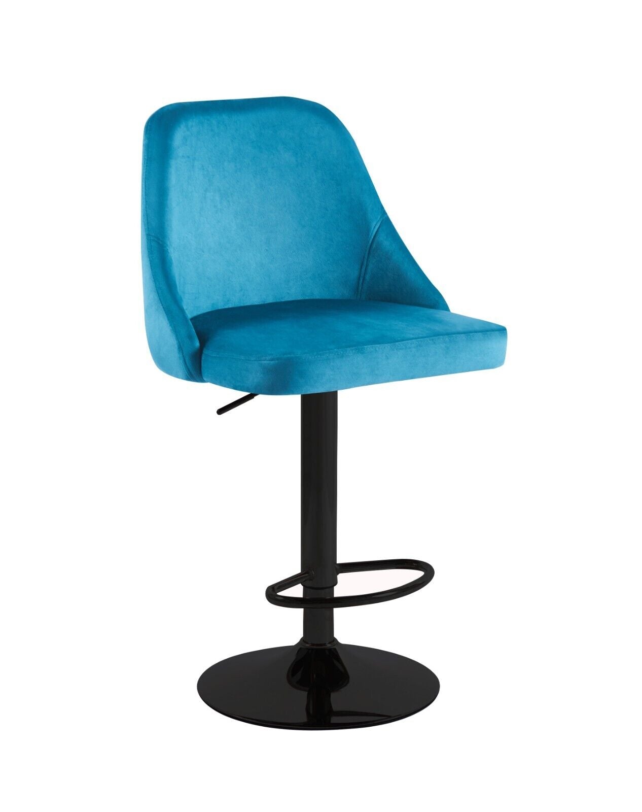 Velvet Bar Stools Height Adjustable Swivel Soft Padded Velvet Kitchen Bar Stools Home Bar Kitchen Counter Bar stools Kitchen Island Breakfast Stools (Set of 2)