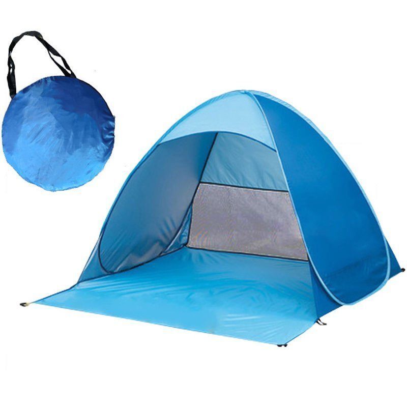 HYGRAD® Pop Up Beach Tent,Rated UPF 50+ for UV Sun Protection,Waterproof Sun Shelters for Family Camping, Fishing, Picnic (Orange)