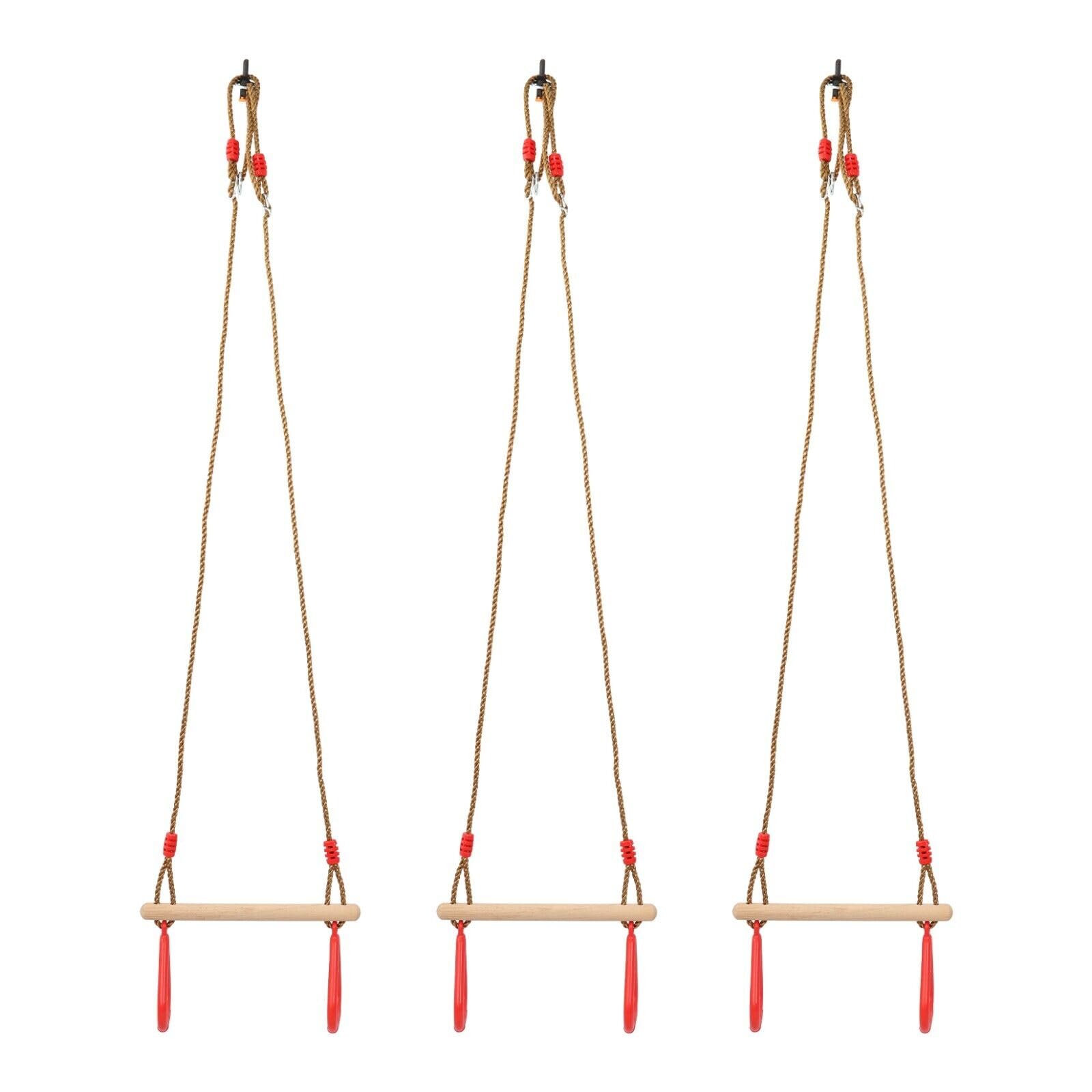 HYGRAD Kids Trapeze Bar With Gym Rings Outdoor Kids Gym Toy Activity Swing Climbing Frame Childrens Activity Outdoor Climbing Activities Fun Outdoor Kids Play Equipment UK (Trapeze Bar)