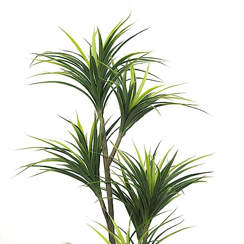 Large Artificial Fake Tree Plants Indoor Fake Decorative Plants In Pot Outdoor Fake Plant Pots Flora Exotic Tree Plants In Pots (Dracaena Draco - 150cm)