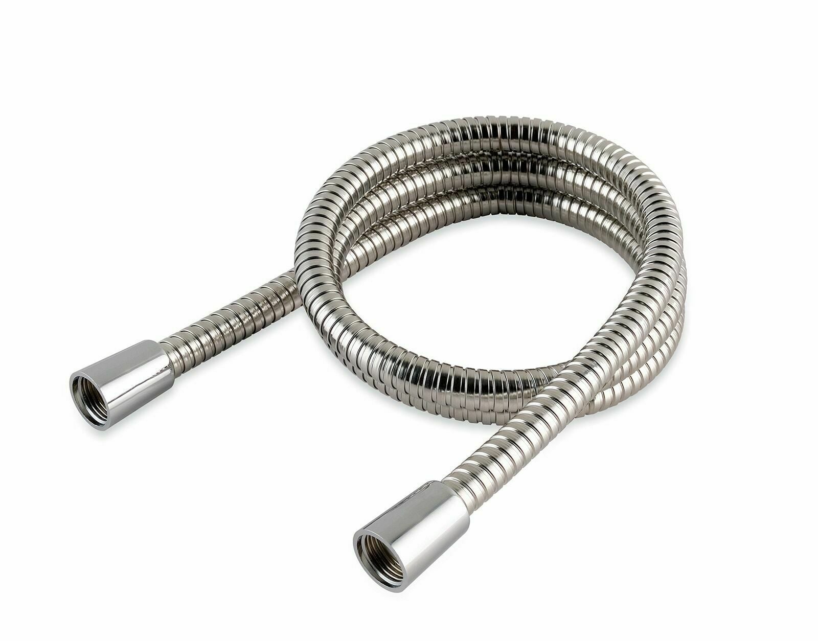 Stainless Steel 1.5m Hi Flow Double Interlock Shower Hose MX Group 1.5m Replace