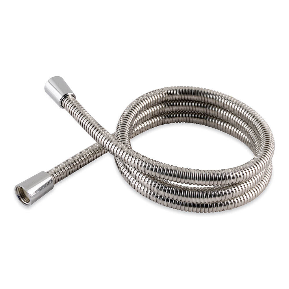 Stainless Steel 1.5m Hi Flow Double Interlock Shower Hose MX Group 1.5m Replace
