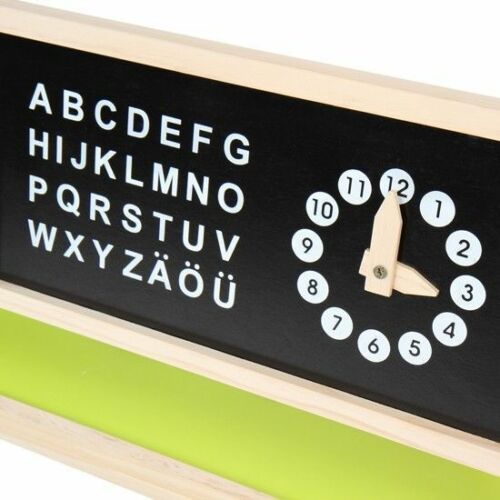 3 in 1 Wooden Art Easel Childrens/Kids Drawing Black/White/Chalk-Board Standing