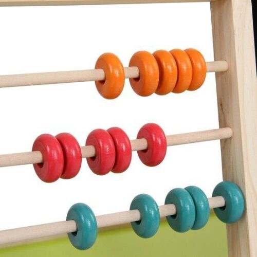 3 in 1 Wooden Art Easel Childrens/Kids Drawing Black/White/Chalk-Board Standing