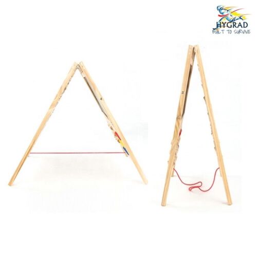 7 in 1 Kids Educational Easel Blackboard Multi-Activity Drawing Board Alphabet