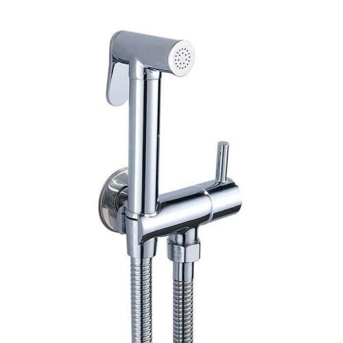 Hand Held Bathroom Bidet Spray Kit With Thermostatic Temperature Mixer Chrome UK