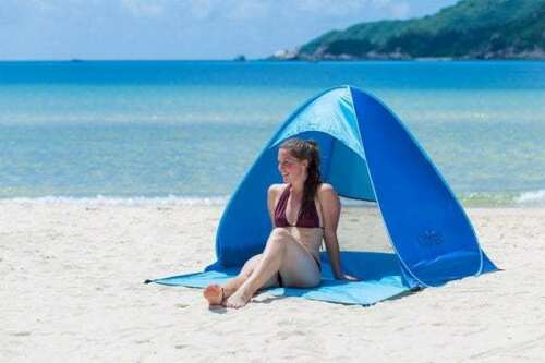 Pop Up Portable Beach Canopy Sun Shade Shelter Outdoor Camping Fishing Tent Mesh