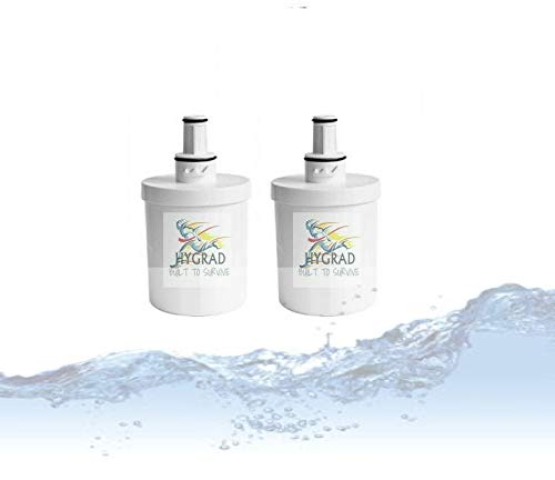 HYGRAD® Fridge Water Filter Compatible with Samsung Aqua Pure Plus DA29-00003F, HAFIN2, DA2900003A, DA2900003B, DA61-00159A (3)