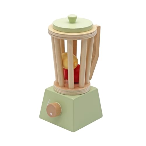 HYGRAD Wooden Kids Toys Play Set Kitchen Accessories Role Play With Accessories For Ages 3+ (Food Blender)