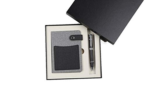 Professional Notepad with Pen Gift Set Business Card Holder Credit Card Holder Gift Set with Notebook and Pen (PN-03)