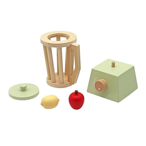 HYGRAD Wooden Kids Toys Play Set Kitchen Accessories Role Play With Accessories For Ages 3+ (Food Blender)