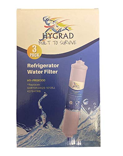 HYGRAD® Replacement Fridge Water Filters Replaces GE, Culligan, Samsung, Brita For DA99-02131A, EF-9603 (Pack of 2,3,6 or 12)