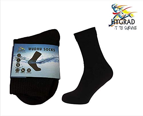 HYGRAD® Waterproof Socks For MEN & WOMEN Outdoor Activities 100% waterproof breathable windproof golf running cycling hiking walking. With technology transports moisture away from the skin (Small)