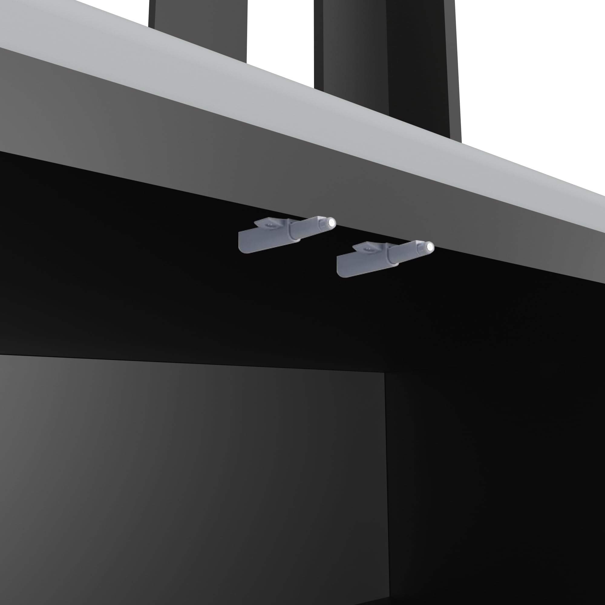 HYGRAD BUILT TO SURVIVE Coat Stand with Shoe Storage - Hallway Unit with 8 Hooks & Storage Bench - Hall Tree Organiser for Entryway with Bench and Cushion Seat - Freestanding Coat Rack (Black)