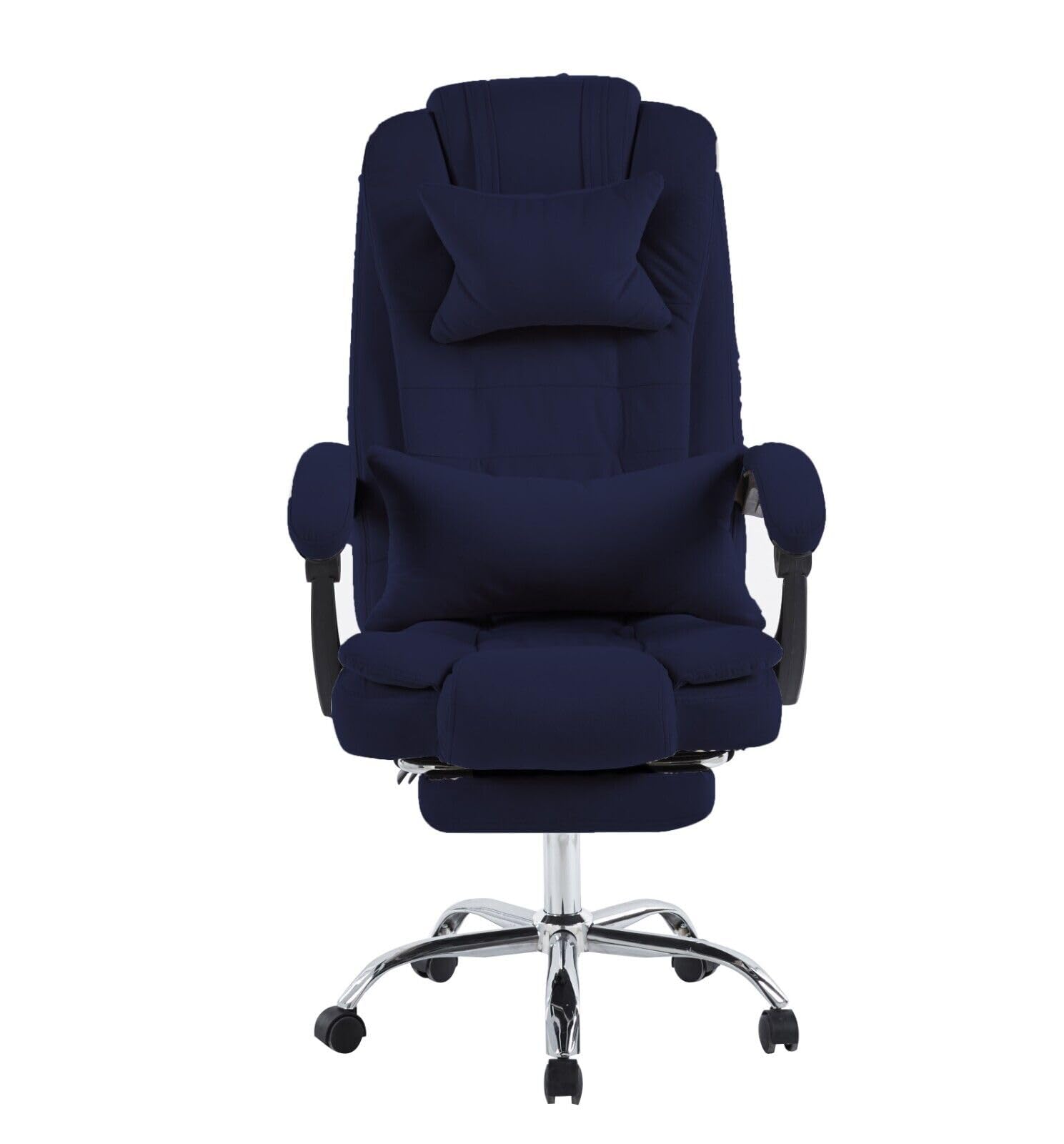 HYGRAD® Velvet Padded Office Chair Reclining Adjustable Swivel Home Office Work Chair Desk Chair Foot Rest Gaming Chair Velvet