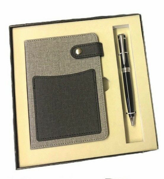 Professional Notepad with Pen Gift Set Business Card Holder Credit Card Holder Gift Set with Notebook and Pen (PN-03)