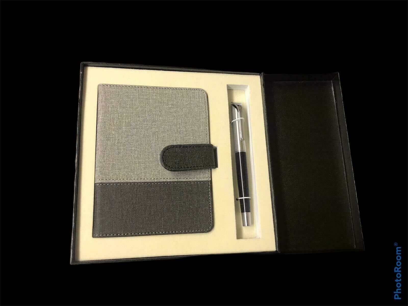 Professional Notepad with Pen Gift Set Business Card Holder Credit Card Holder Gift Set with Notebook and Pen (PN-03)