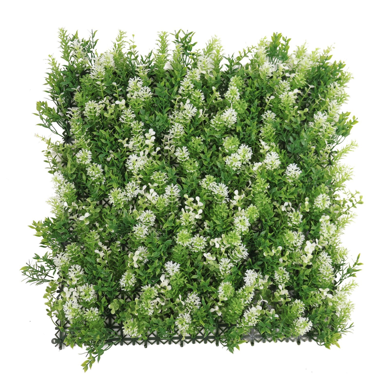 Artificial Boxwood Topiary Green Artifical Grass Screen Fencing Hedge Panels UK