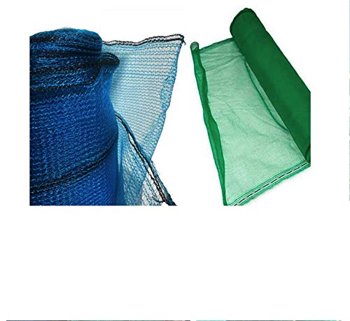 Green or Blue Construction Scaffolding Debris Netting 2M X 50M Protection Netting For Crops, Plants, Gardening And Debris.