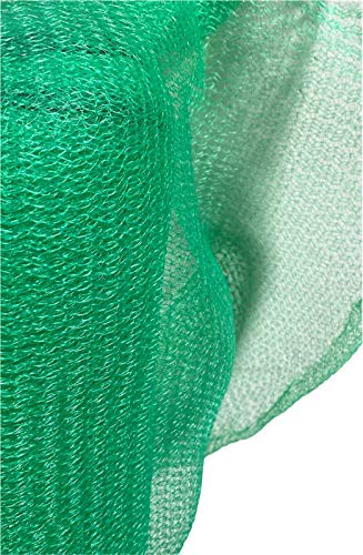 Green or Blue Construction Scaffolding Debris Netting 2M X 50M Protection Netting For Crops, Plants, Gardening And Debris.