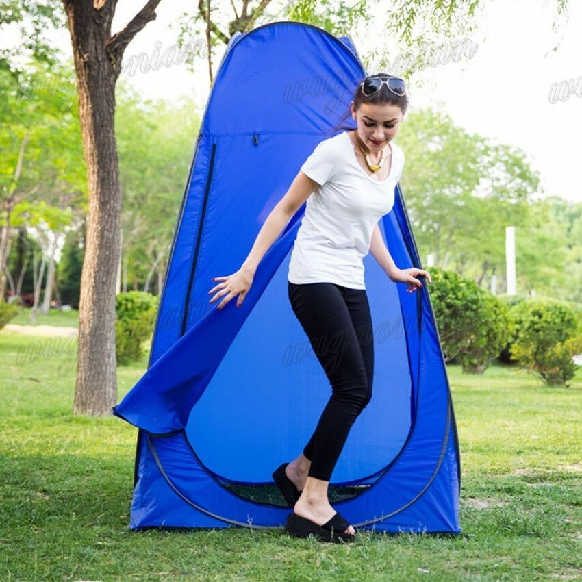 Portable Instant POP Up Tent Camping Toilet Shower Changing Single Room Privacy
