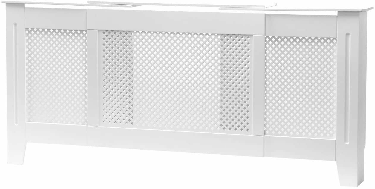 Modern Radiator Cover Wall Cabinet Wood MDF Grill Shelf Traditional Furniture UK