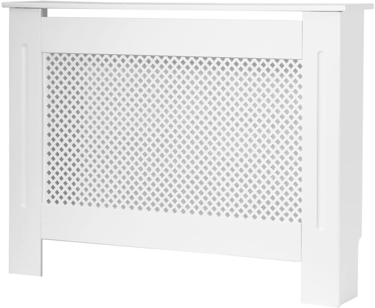 Modern Radiator Cover Wall Cabinet Wood MDF Grill Shelf Traditional Furniture UK