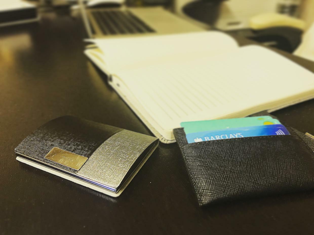 Professional Note Pad & Pen Gift Set Card Holder Credit Card Holder Business Set