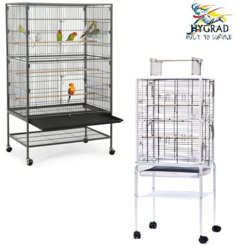 Extra Large 132cm Metal Parrot Cage For Cockatoo/Parrot/Lovebird With Trays UK